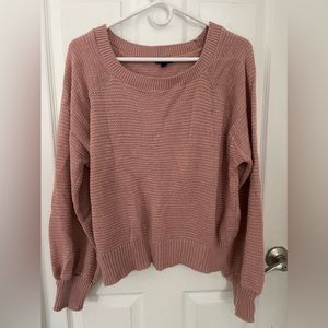 Pink express sweater, Size L